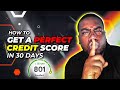 The fastest way to get a 800 credit score  secret method 