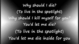 Machine Gun Kelly-Spotlight ft Lzzy Hale (Lyrics On Screen)