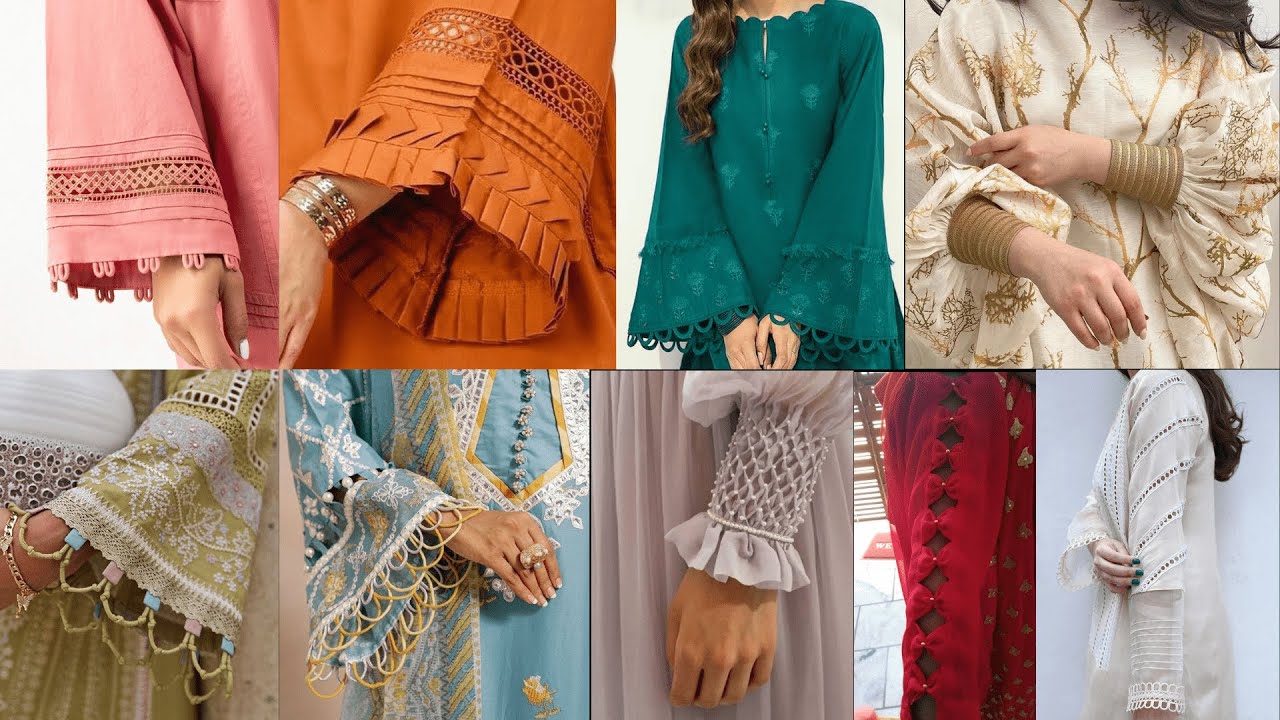 SLEEVES DESIGN KURTI SLEEVES DESIGN LATEST KURTI SLEEVES SLEEVES