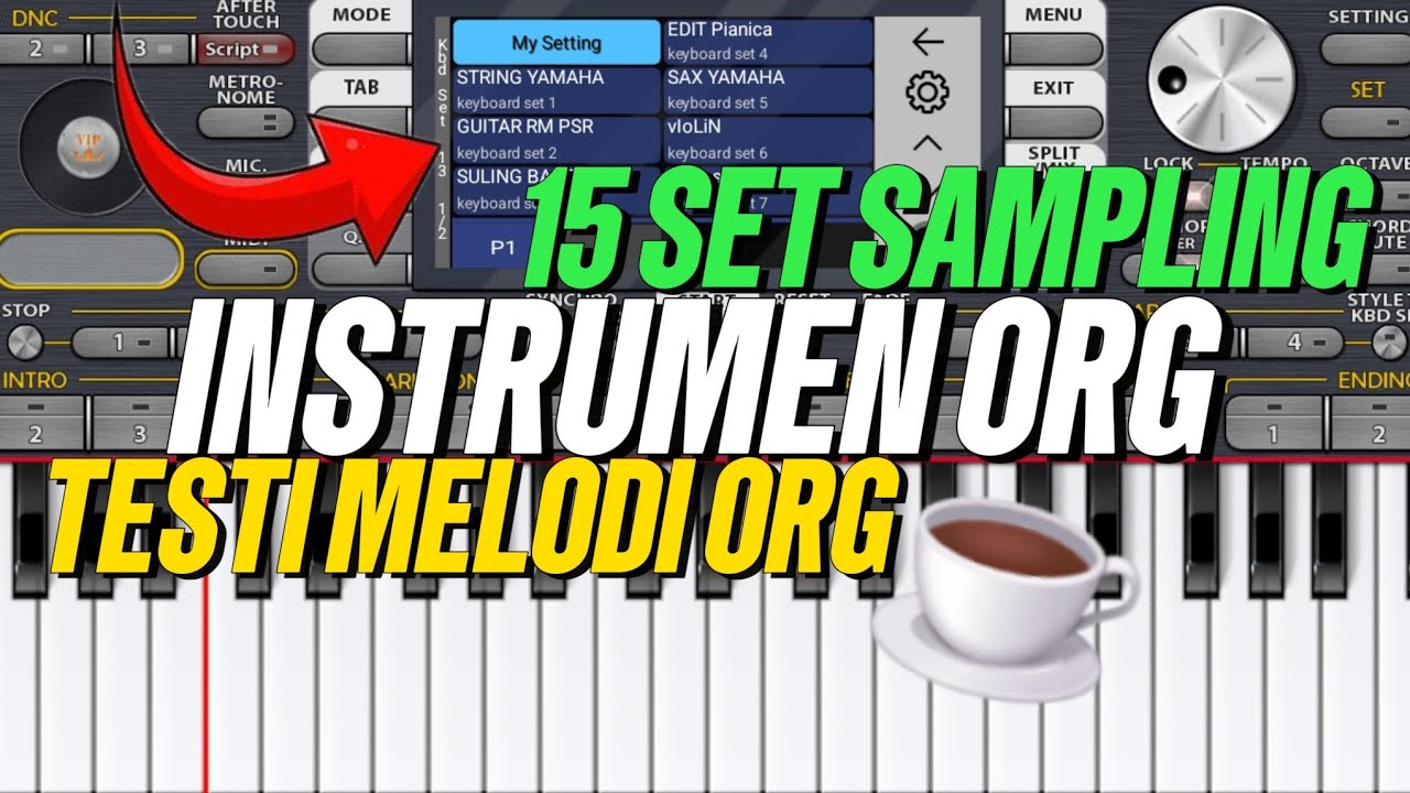 SET ORG DANGDUT TANPA INSRUMEN EMANG ENAK || Testi INSRUMEN melodi lengkap 2025