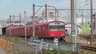 名鉄6500系6516F(6416F) 1520レ普通豊明 弥冨駅