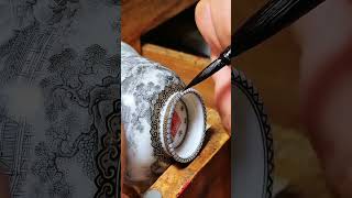 Title: The Unstoppable Artisans of Jingdezhen: Steadfast Hands and Lifelike Porcelain Mast