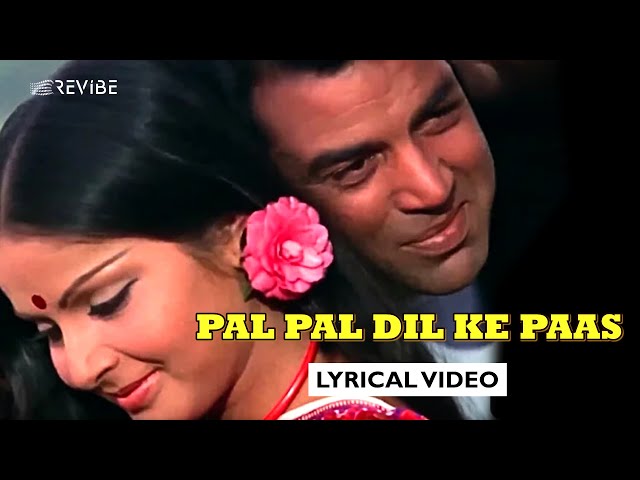 Pal Pal Dil Ke Pas (Official Lyric Video) | Kishore Kumar | Dharmendra,Rakhee,Shatrughan | Blackmail class=