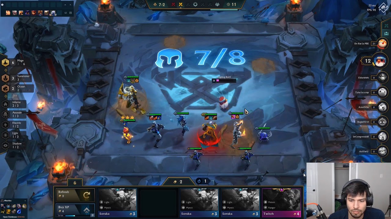 DOG DOG SO CLOSE TO WIN BUT FAILED | TFT | Auto Chess|Teamfight Tactics