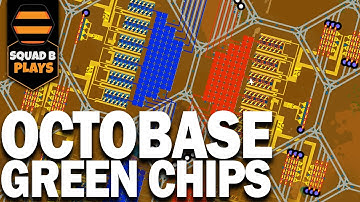 Building OCTOBASE BLUEPRINT Book - GREEN CHIPS - Factorio Spaceage