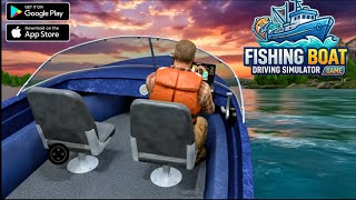 Fishing Boat Driving Simulator Game (Android Gameplay) #games screenshot 4
