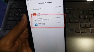 how to export & import contacts sim to gmail account | save sim & device contacts to gmail account screenshot 5