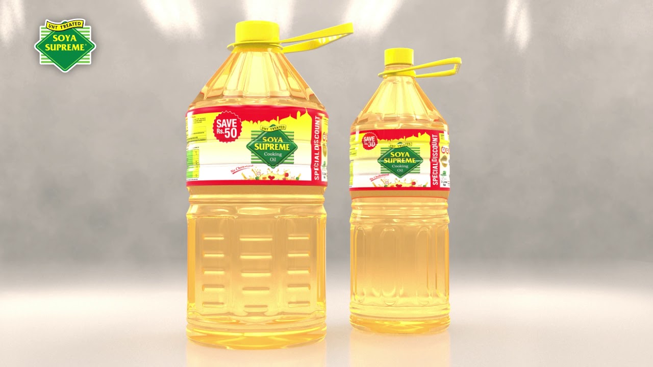 Soya Supreme Cooking Oil Offer Animation