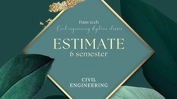 Estimate/rate analysis part-3/Rubble and ashlar stone masonry