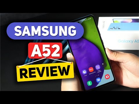 Samsung A52 Phone Review 🔥 Best Mid-End Smartphone?