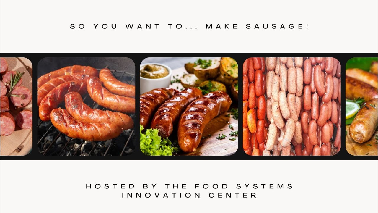 So You Want To... Make Sausage! YouTube