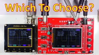 $23 Fnirsi-138 Pro Vs. $25 DSO138 Oscilloscopes (4K)