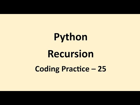 Coding Practice 25 || Recursion || Python || NxtWave || CCBP