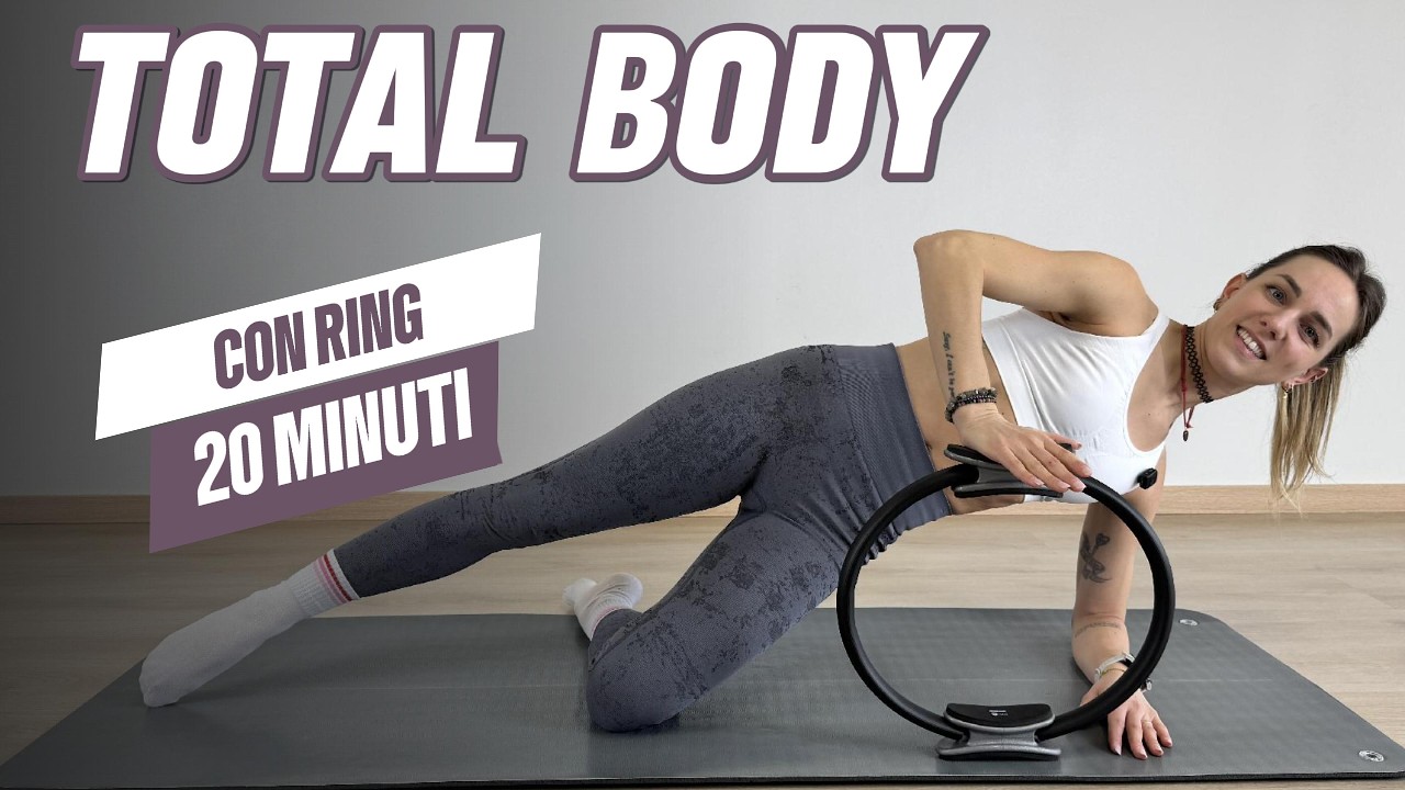 👉 Pilates Total Body con Ring 🔥 20 Minuti per Tonificare Tutto il Corpo