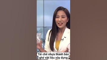 Sáng tạo tái chế rác nhựa thành bàn ghế | #shorts