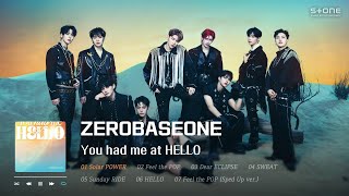 𝐏𝐥𝐚𝐲𝐥𝐢𝐬𝐭 🌊 ZEROBASEONE (제로베이스원) 미니 3집 'You had me at HELLO' 1시간 반복 듣기｜Stone Music Playlist