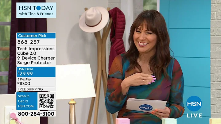 Tech Impressions Cube 2.0 9Device Charger   Surge Protec...