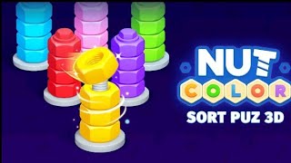 Unscrewing the Logic! 🧠 | Nut Color Sort Puz 3D Live screenshot 2