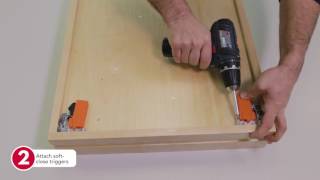 4wtcd Tiered Double Combination Cutlery Drawer Frameless Installation  Kitchensourcecom