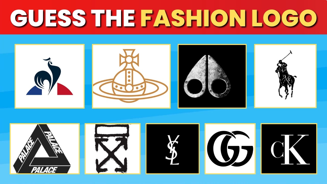 GUESS THE FAMOUS BRAND LOGO IN 3 SECOND | FASHION BRAND LOGO CHALLENGE