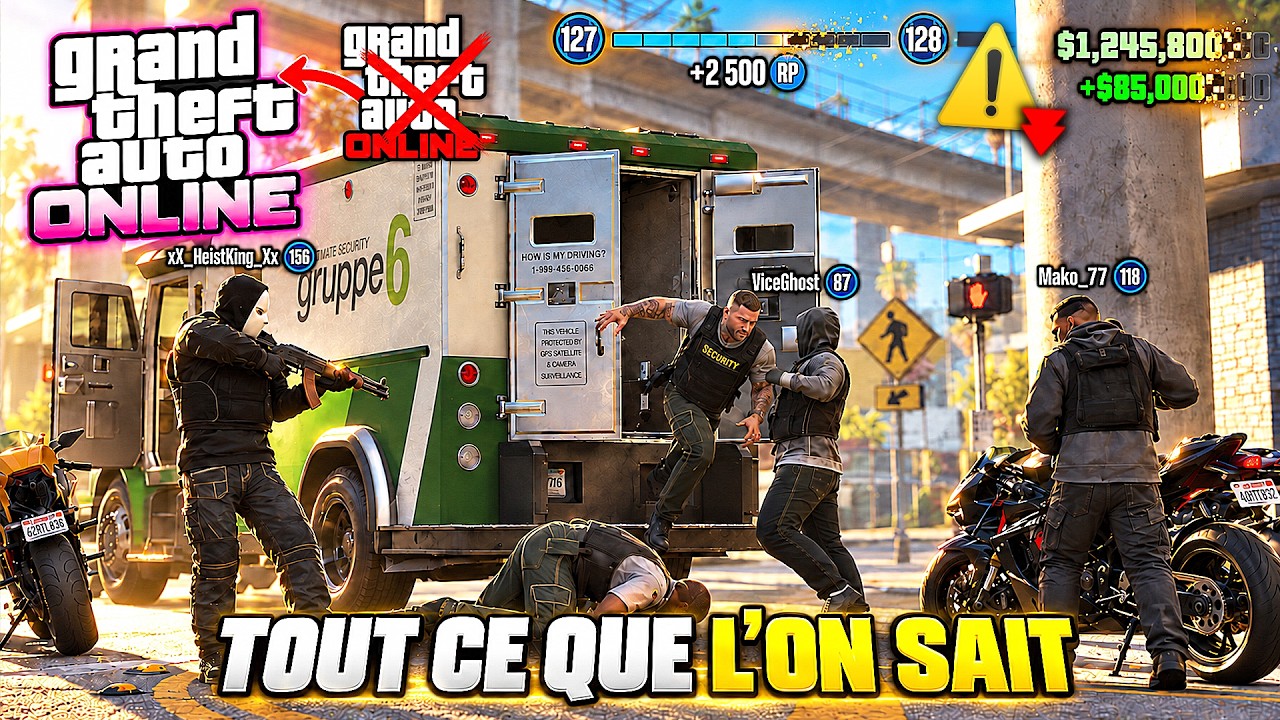 GTA 6 Online 🚨 Date de sortie, Transfert, Session, ARGENT, .. TOUT CE QUE L'ON SAIT !!