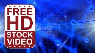 Celebrity Free Stock Videos - Abstract blue hi-tech digital background with 3D lines wires Profile