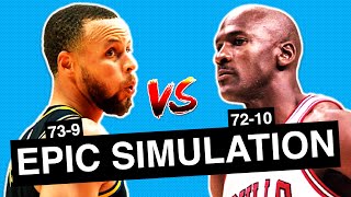 1996 Bulls vs. 2016 Warriors Statistical Simulation!