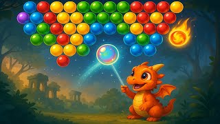Bubble Shooter Legend Gameplay – 2000+ Puzzle Levels & Cute Dragon Boosters - EP 04 screenshot 5