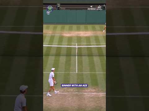 Video An ace from Jannik Sinner! | 2026