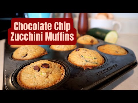 Recipe Zucchini Muffins Chocolate Chip