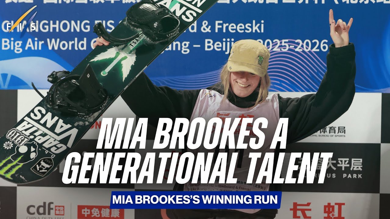Mia Brookes a generational talent | FIS Snowboard