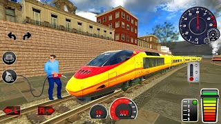 City Train Driver Simulator - Indian Passenger Train Driving 3D - Train Games | Android Gameplay HD screenshot 4