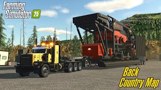 Farming Simulator 25 🚧 Back Country Map 🚧 Episode 24 - Moving The Wash Plan 👷‍♂️