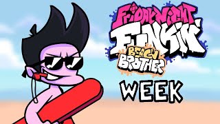 Beach Brother vs BF | Friday Night Funkin' Mod | Full Week | Cutscences