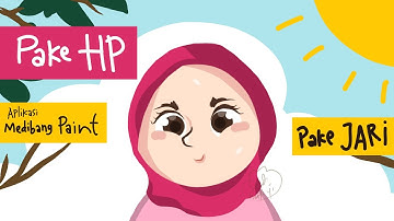 Tutorial Membuat Kartun dengan Mudah | Medibang Paint Android