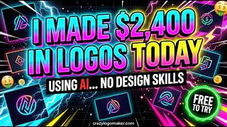 How I Create Professional Logos in Minutes Using AI (No Skills)