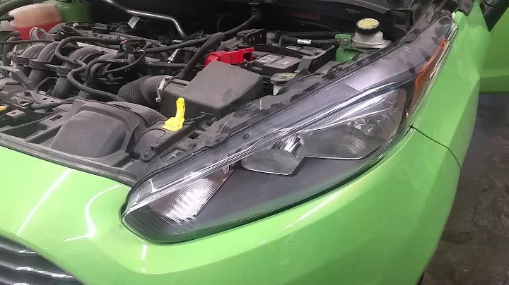 How to replace, change headlight bulbs on a 2011-2019 Ford Fiesta