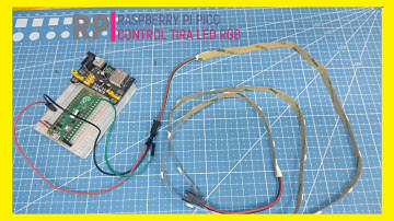 TIRA LED con RP2040, PI PICO 😱😱