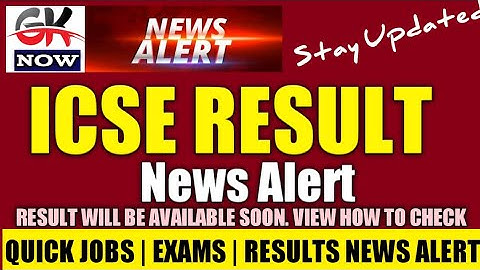 ICSE 10TH RESULT 2020 | ICSE RESULT UPDATE | HOW TO CHECK