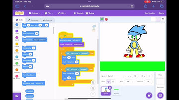 Making a sonic game in scratch