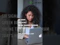 Six Sigma Green Belt Online Course