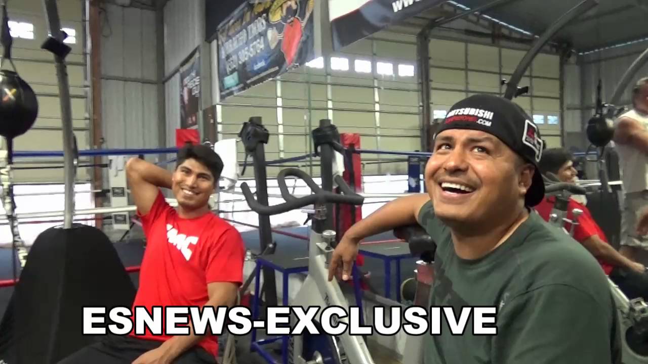EPIC Boxing Talk At Robert Garcia Boxing Gym In Riverside with mikey