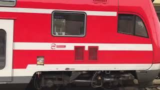 Trains In And Around Lubbenau Germany Class Db442,Regional Dostos, Db Class 182