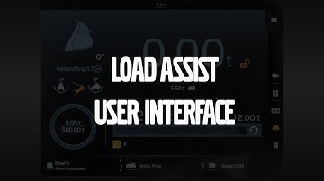 User interface – Volvo Load Assist – Basic operator training