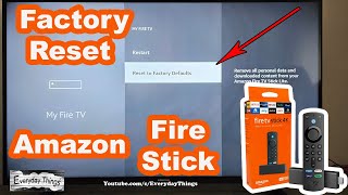 How to Factory Reset Amazon Fire Stick - Step-by-Step Guide