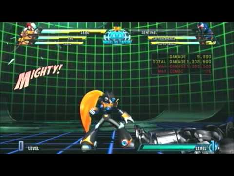 MvC3 Zero lvl1 xfactor sent kill