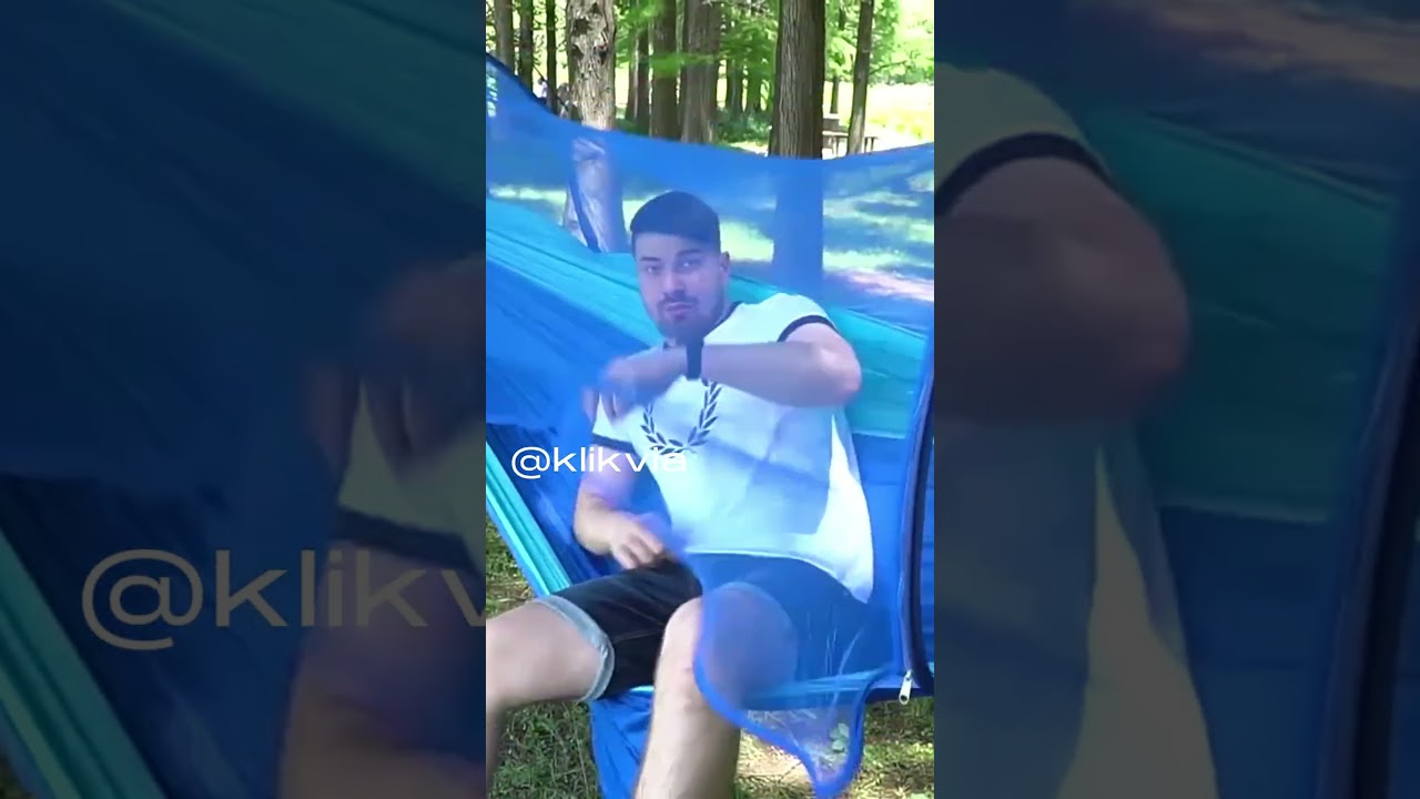 Fully Automatic Quick Opening Hammock With Mosquito Net