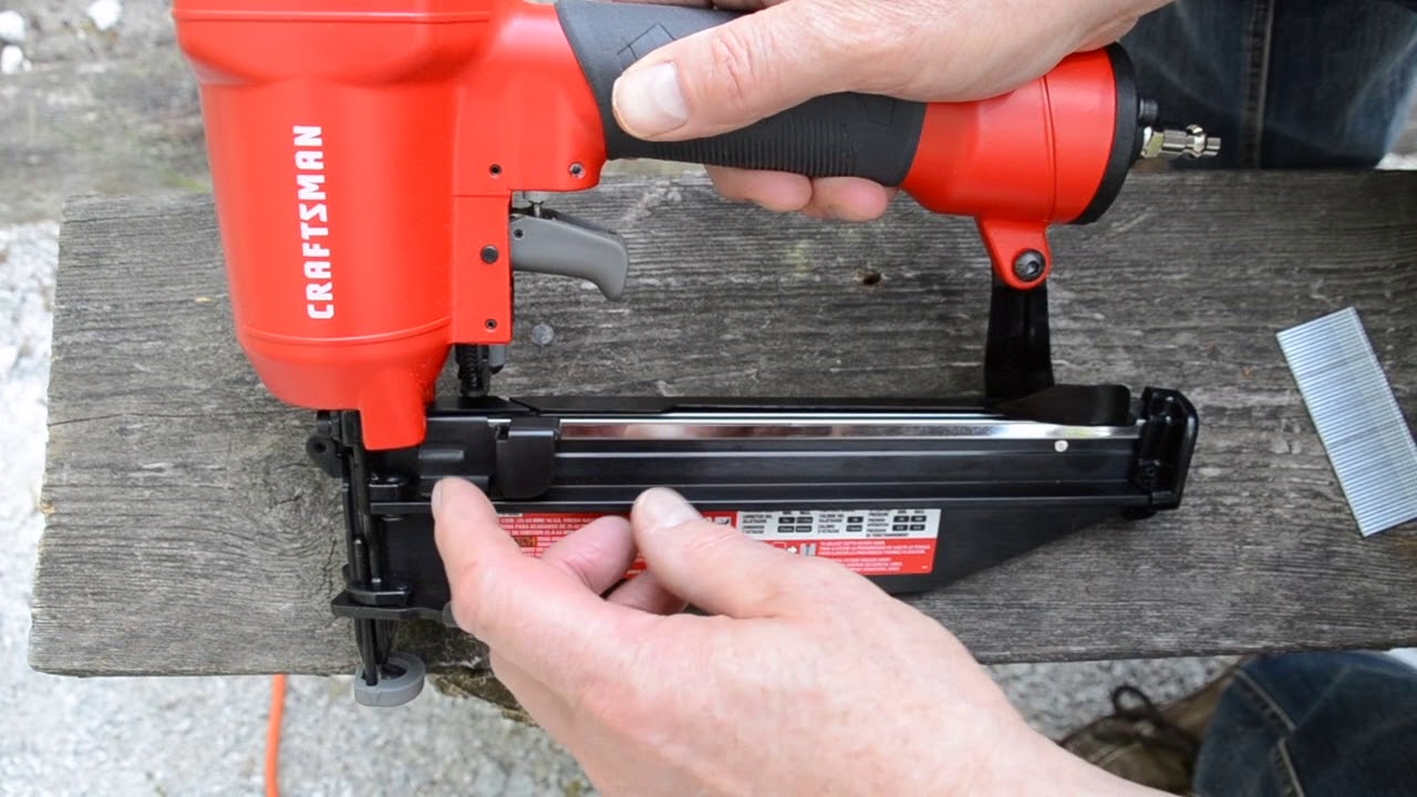 Craftsman Staple Gun How To Load