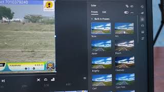 How to apply color presets in Adobe Premiere Rush