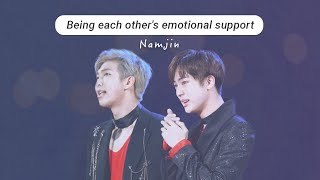 NAMJIN｜Они являются эмоциональной поддержкой друг друга 💪